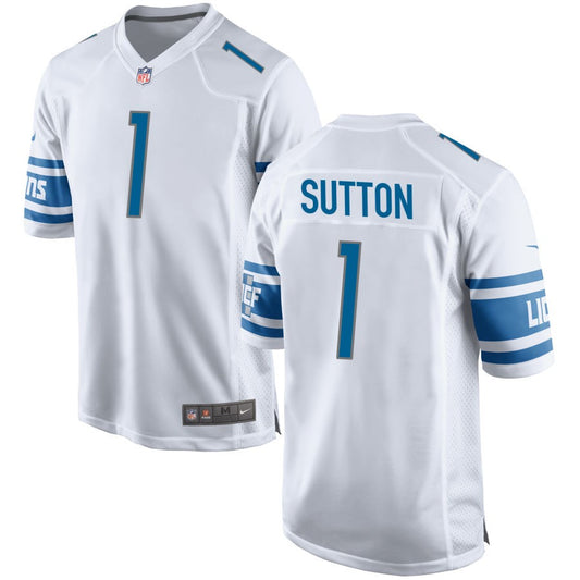 Cameron Sutton Detroit Lions Nike Game Jersey - White