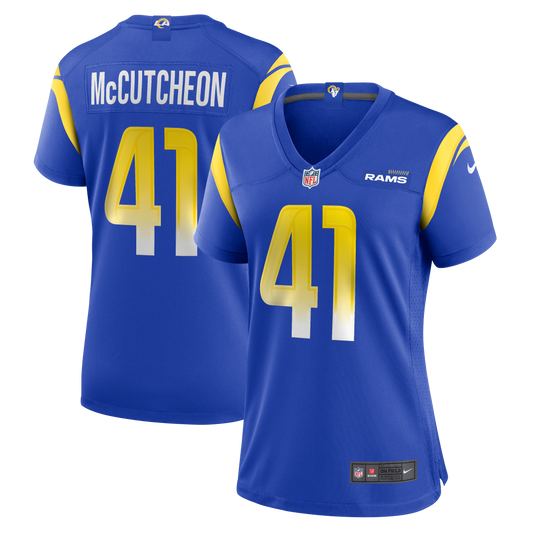 Cameron McCutcheon Los Angeles Rams Nike Women's  Game Jersey - Royal