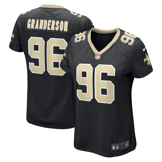 Carl Granderson New Orleans Saints Nike Women's Game Jersey - Black