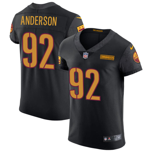 Abdullah Anderson Washington Commanders Nike Vapor Untouchable Elite Alternate Jersey - Black