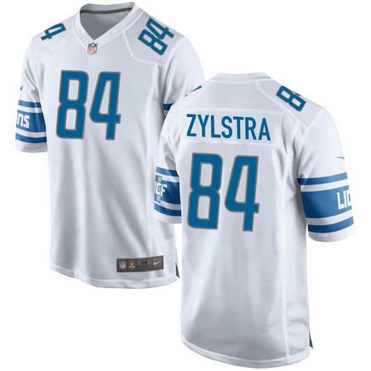 Shane Zylstra Detroit Lions Nike Game Jersey - White