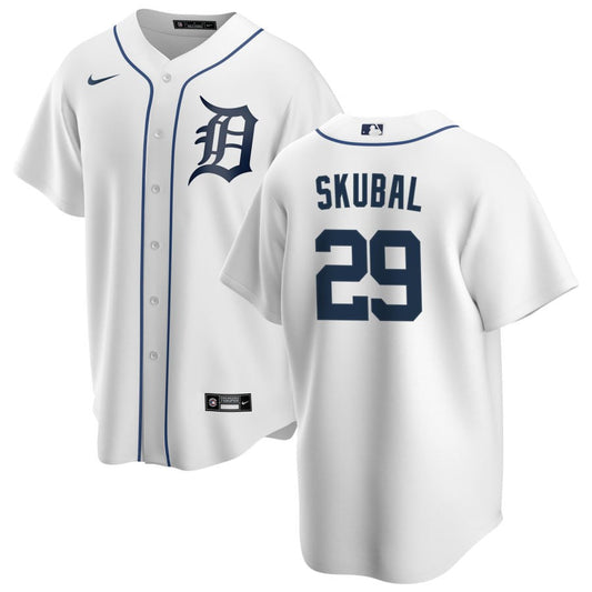 Tarik Skubal Detroit Tigers Nike Youth Home Replica Jersey - White