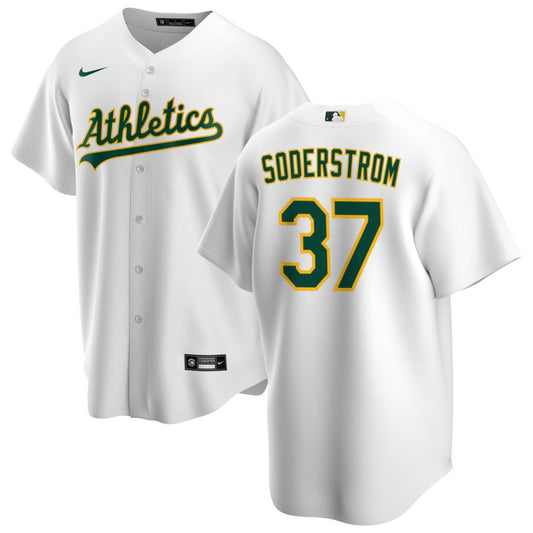 Tyler Soderstrom Oakland Athletics Nike Youth Home Replica Jersey - White