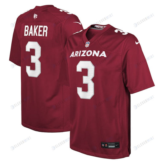 Budda Baker 3 Arizona Cardinals YOUTH Game Jersey - Cardinal