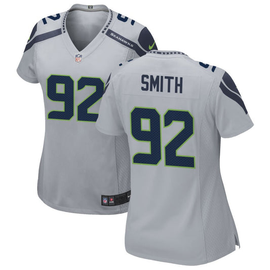 Tyreke Smith Seattle Seahawks Nike Women's Alternate Game Jersey - Gray