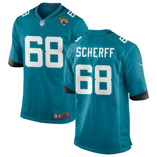 Brandon Scherff Jacksonville Jaguars Nike Alternate Game Jersey - Teal