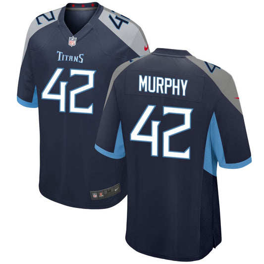 Caleb Murphy Tennessee Titans Nike Jersey - Navy