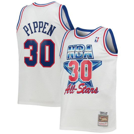 Scottie Pippen Eastern Conference Mitchell & Ness Hardwood Classics 1992 NBA All-Star Game Swingman Jersey - White