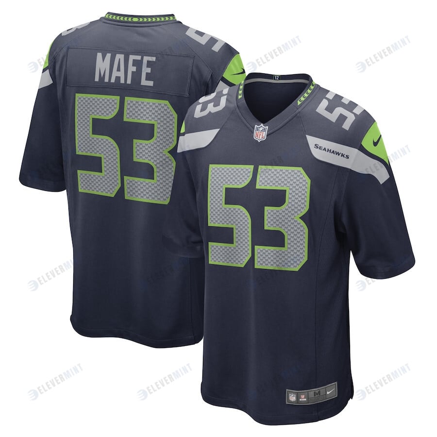 Boye Mafe Seattle Seahawks Game Player Jersey - College Navy