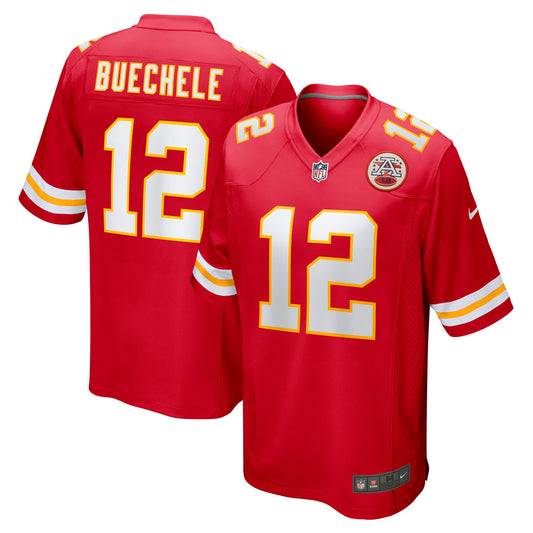 Shane Buechele Kansas City Chiefs Nike Game Player Jersey - Red