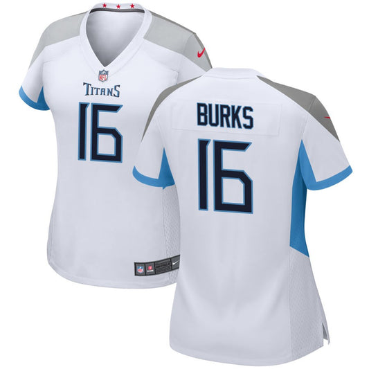 Treylon Burks Tennessee Titans Nike Women's Game Jersey - White