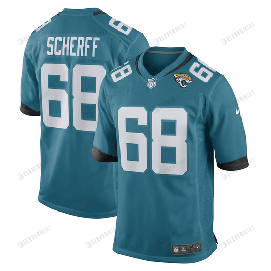 Brandon Scherff Jacksonville Jaguars Game Player Jersey - Teal