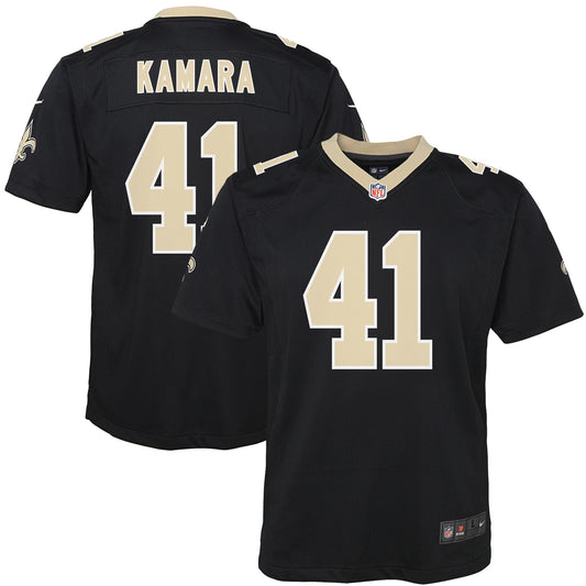 Alvin Kamara New Orleans Saints Nike Youth Game Jersey - Black