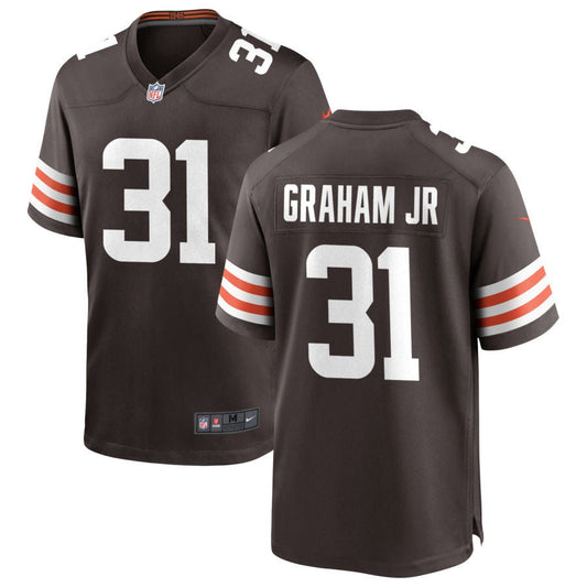 Thomas Graham Jr Nike Cleveland Browns Game Jersey - Brown