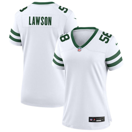 Carl Lawson New York Jets Nike Women's Legacy Game Jersey - White