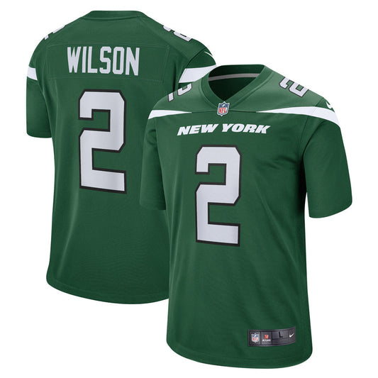 Youth New York Jets Zach Wilson Game Jersey Gotham Green