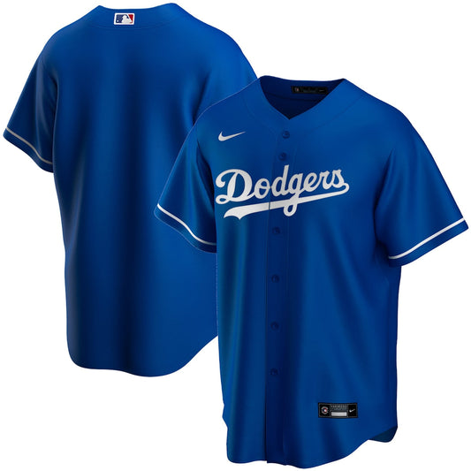 Boys' Grade School  Nike Dodgers Road Replica Team Jersey - Blue