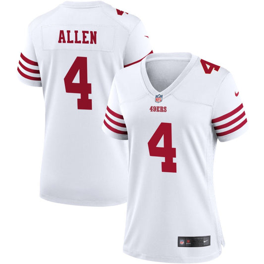 Brandon Allen San Francisco 49ers Nike Women's Game Jersey - White