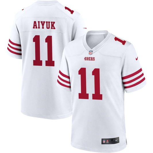 Brandon Aiyuk San Francisco 49ers Nike Game Player Jersey - White