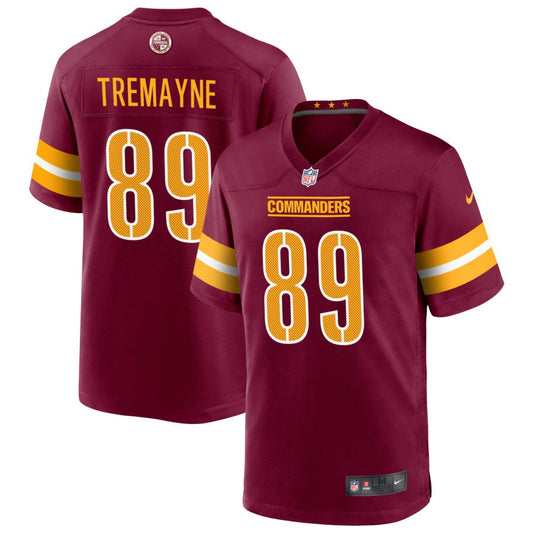 Brycen Tremayne Washington Commanders Nike Game Player Jersey - Burgundy