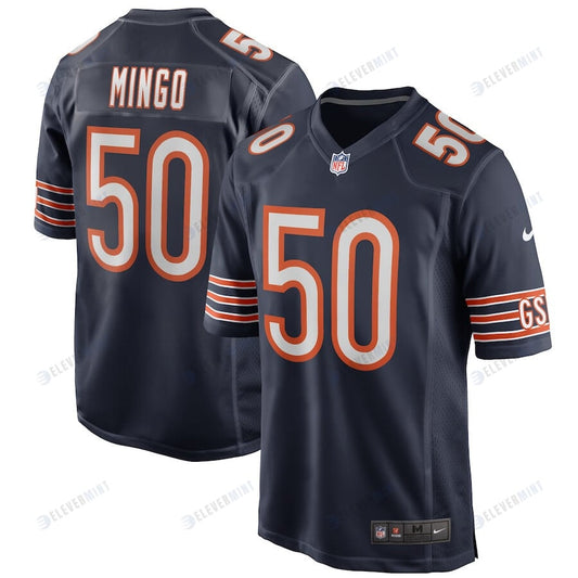 Barkevious Mingo 50 Chicago Bears Men Game Jersey - Navy