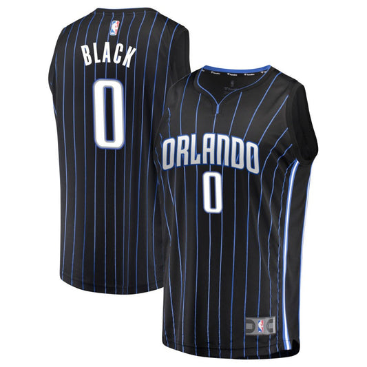 Anthony Black Orlando Magic Fanatics Branded Youth Fast Break Replica Jersey Black - Icon Edition