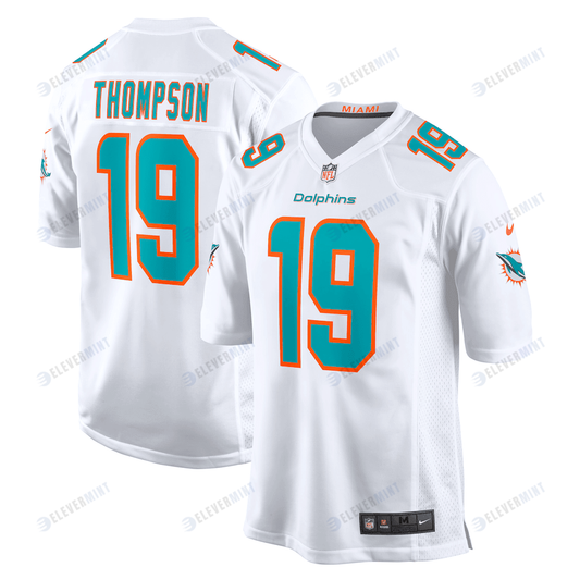 Skylar Thompson 19 Miami Dolphins Game Player Jersey - White