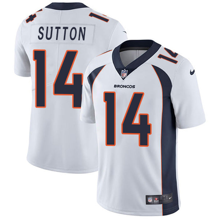 Youth Denver Broncos Courtland Sutton Vapor Jersey - White