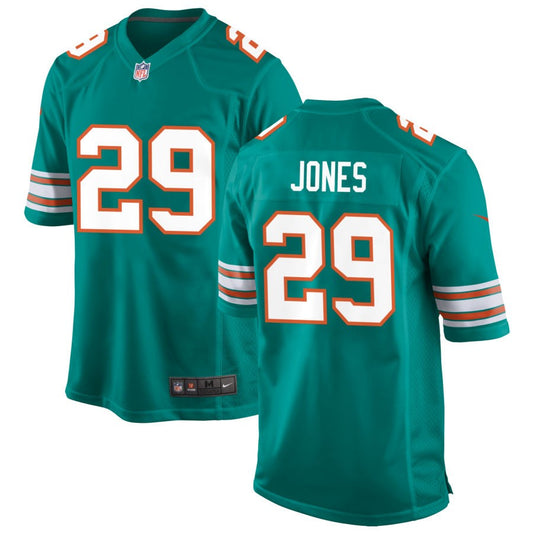 Brandon Jones Miami Dolphins Nike Alternate Game Jersey - Aqua