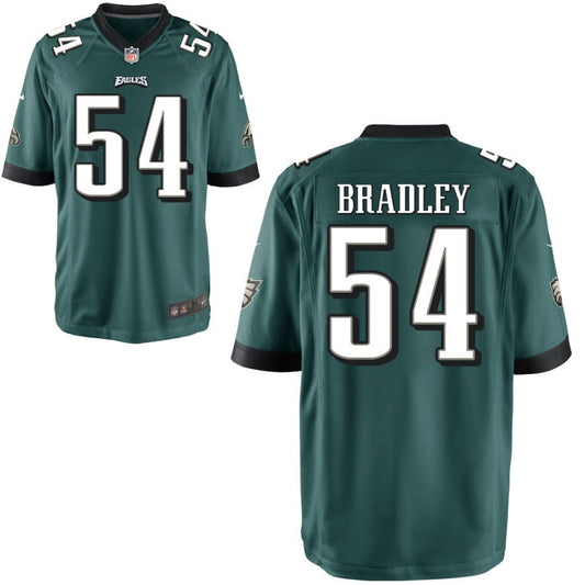 Shaun Bradley Philadelphia Eagles Nike Youth Game Jersey - Midnight Green