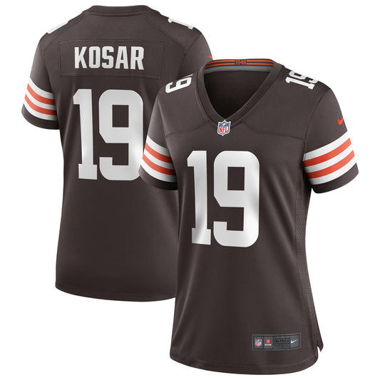 Bernie Kosar Cleveland Browns Nike Women's Game Retired Player Jersey - Brown