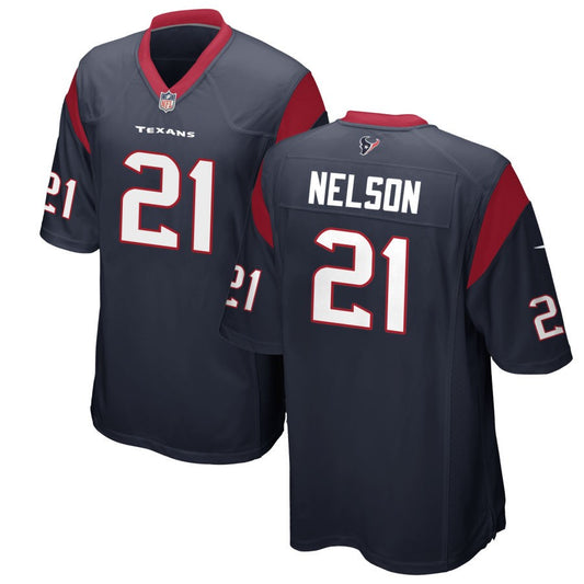 Steven Nelson Houston Texans Nike Game Jersey - Navy