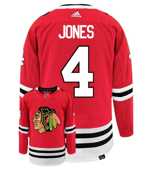 Seth Jones Chicago Blackhawks Adidas Primegreen Authentic NHL Hockey Jersey