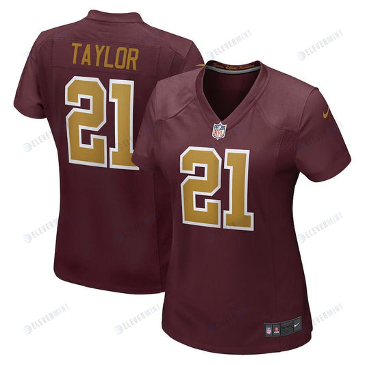 Sean Taylor 21 Washington Commanders Women Football Team Game Retired Alternate Jersey - Burgundy