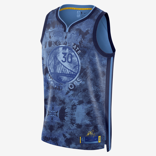 Stephen Curry Golden State Warriors 2022/23 Select Series Men's Nike Dri-FIT NBA Swingman Jersey - Coast