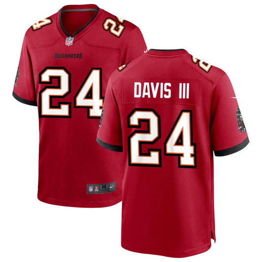 Carlton Davis III Nike Tampa Bay Buccaneers Game Jersey - Red