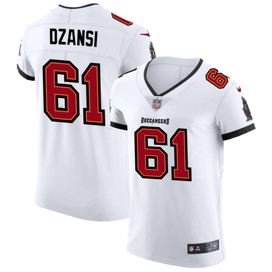 Silas Dzansi Tampa Bay Buccaneers Nike Vapor Elite Jersey - White