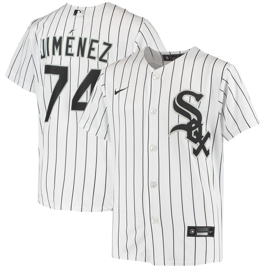 Youth Chicago White Sox Eloy Jimenez Home Player Jersey - White