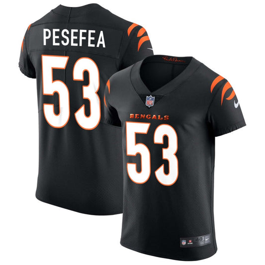 Tautala Pesefea Cincinnati Bengals Nike Vapor Elite Jersey - Black