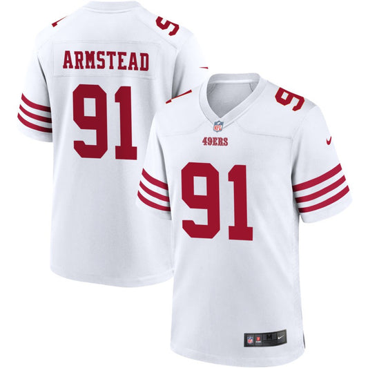 Arik Armstead San Francisco 49ers Nike Youth Game Jersey - White