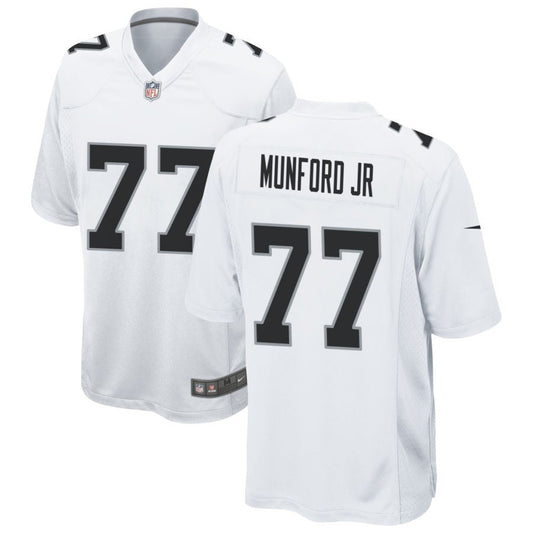 Thayer Munford Jr Las Vegas Raiders Nike Game Jersey - White