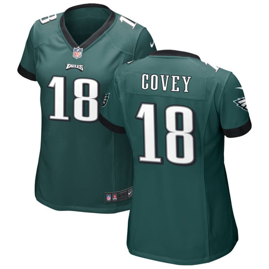 Britain Covey Philadelphia Eagles Nike Women's Game Jersey - Midnight Green