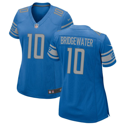 Teddy Bridgewater Detroit Lions Nike Women's Game Jersey - Blue