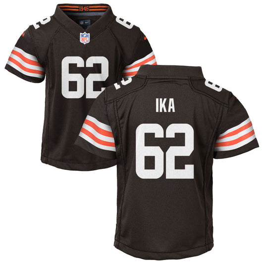 Siaki Ika Nike Cleveland Browns Youth Game Jersey - Brown