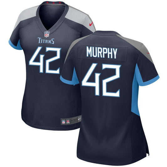 Caleb Murphy Tennessee Titans Nike Women's Game Jersey - Navy