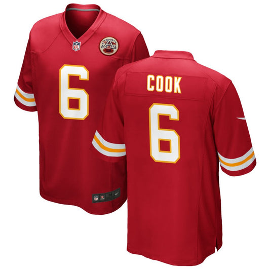 Bryan Cook Kansas City Chiefs Nike Game Jersey - Red