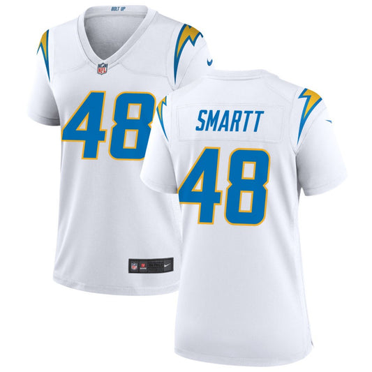 Stone Smartt Nike Los Angeles Chargers Women's Game Jersey - White