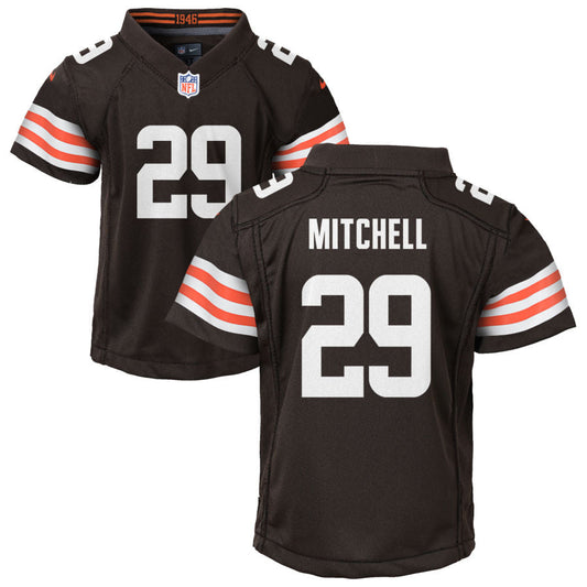 Cameron Mitchell Nike Cleveland Browns Youth Game Jersey - Brown