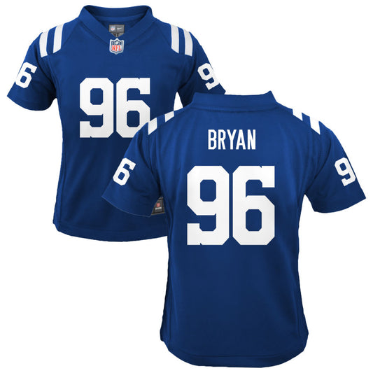 Taven Bryan Nike Indianapolis Colts Youth Game Jersey - Royal