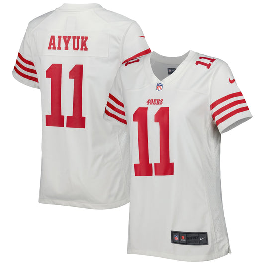 Brandon Aiyuk San Francisco 49ers Nike Women's Game Player Jersey - White